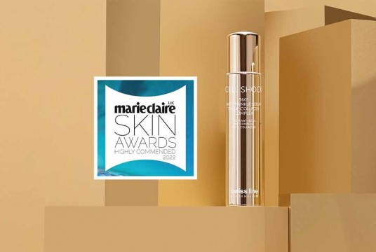 Swissline Wins Marie-Claire Skin Awards 'Best Luxury Serum Highly Commended'